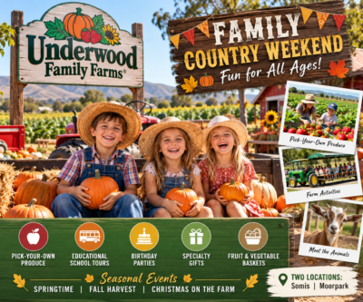 underwood family farms weekend events